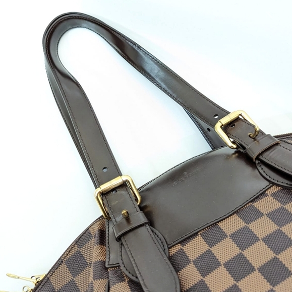 ✨️💎Authentic Louis Vuitton Verona mm Damier Ebene zipp at the top bag - Picture 13 of 16